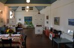 De binnenkant van het gebouwtje, waar nu een expositieruimte van de eigenaar is
<br/>
Richard Keijzer, 2015-09-27